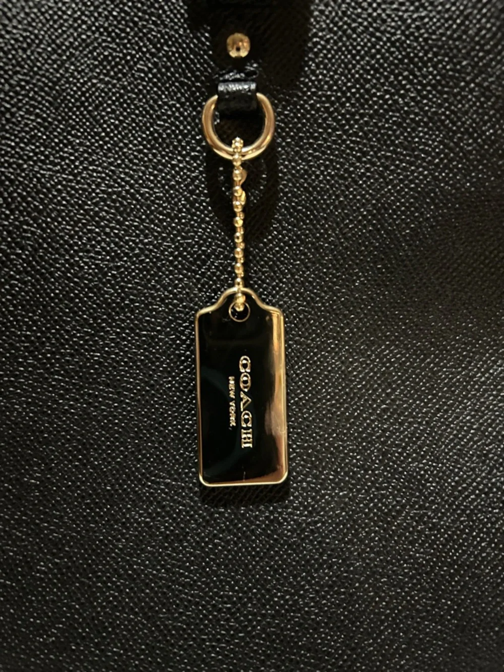 Black Stanton Crossbody Crossgrain Leather Carryall 37148 - Picture 15 of 15